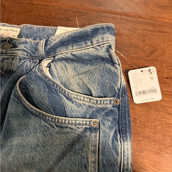 We The Free Final Countdown Wide Leg Cuffed Jean NWT - Picture 4 of 6